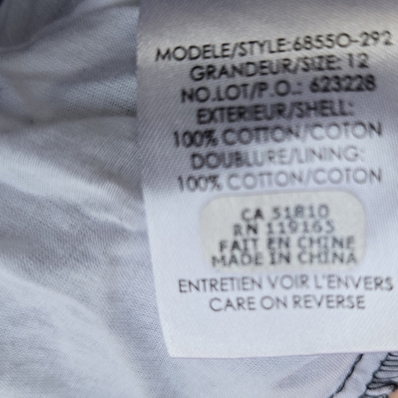 TRIBAL Sleeveless Midi Knee Length Dress Size 12 Abstract Neutral Corpcore - Picture 8 of 9